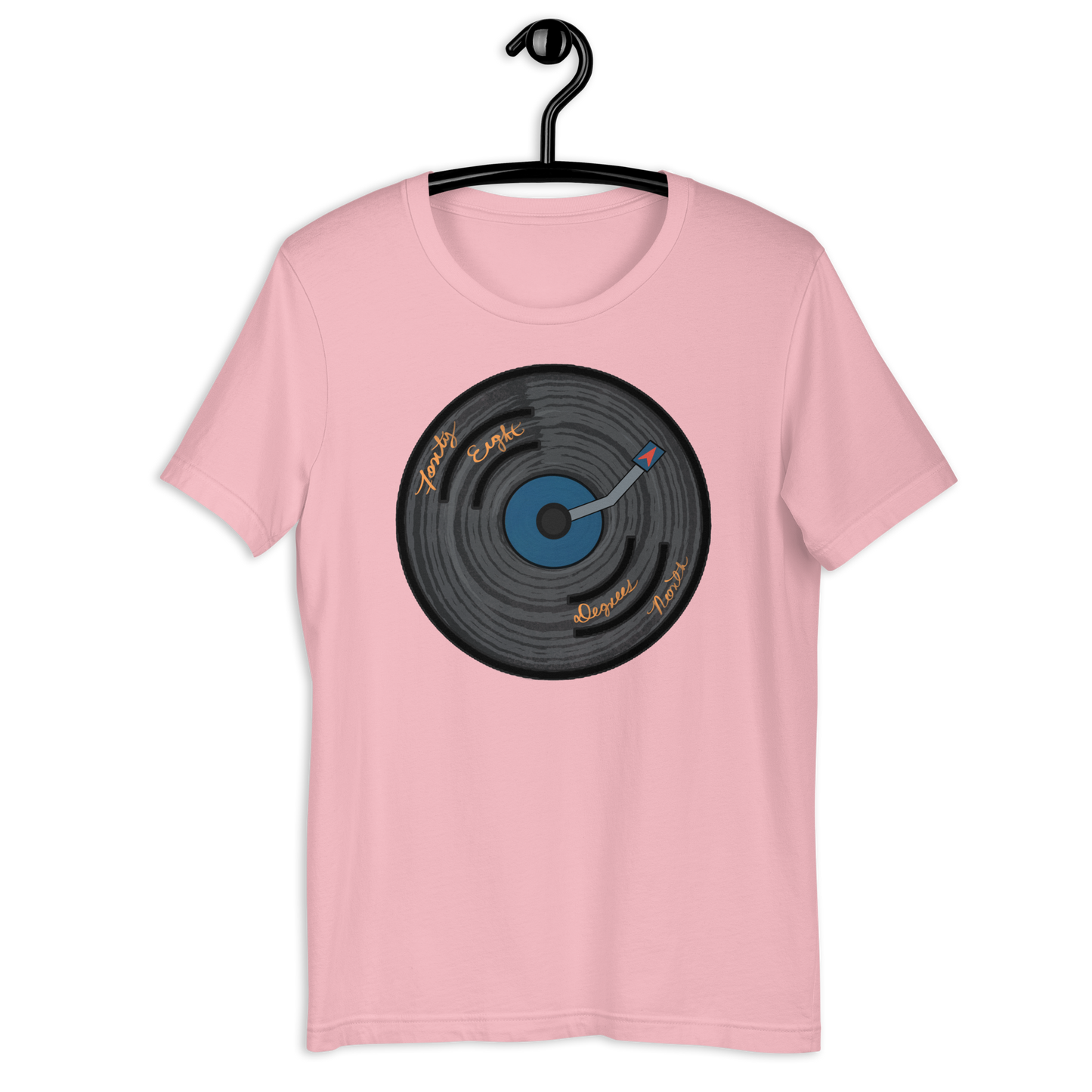 48ºN Vinyl Compass T-Shirt