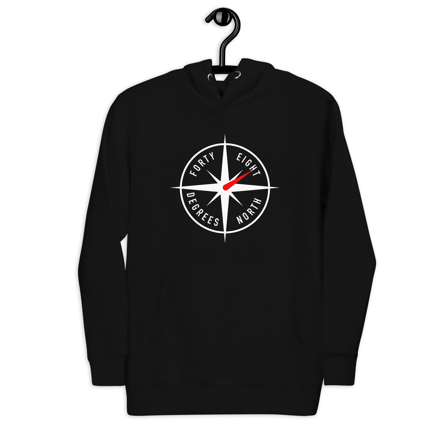 48ºN Compass Logo Hoodie