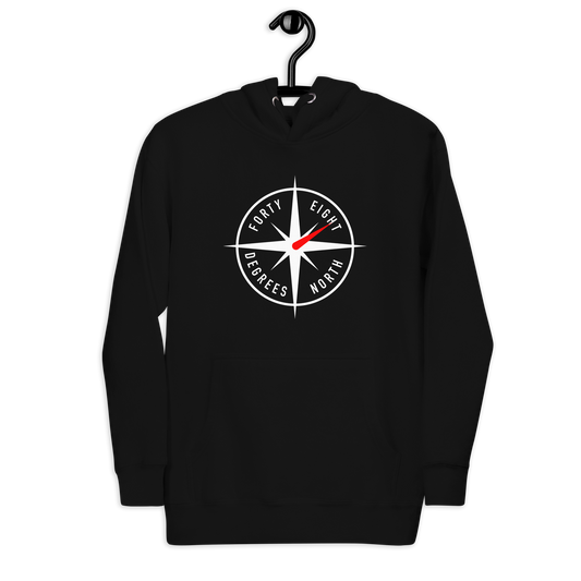 48ºN Compass Logo Hoodie