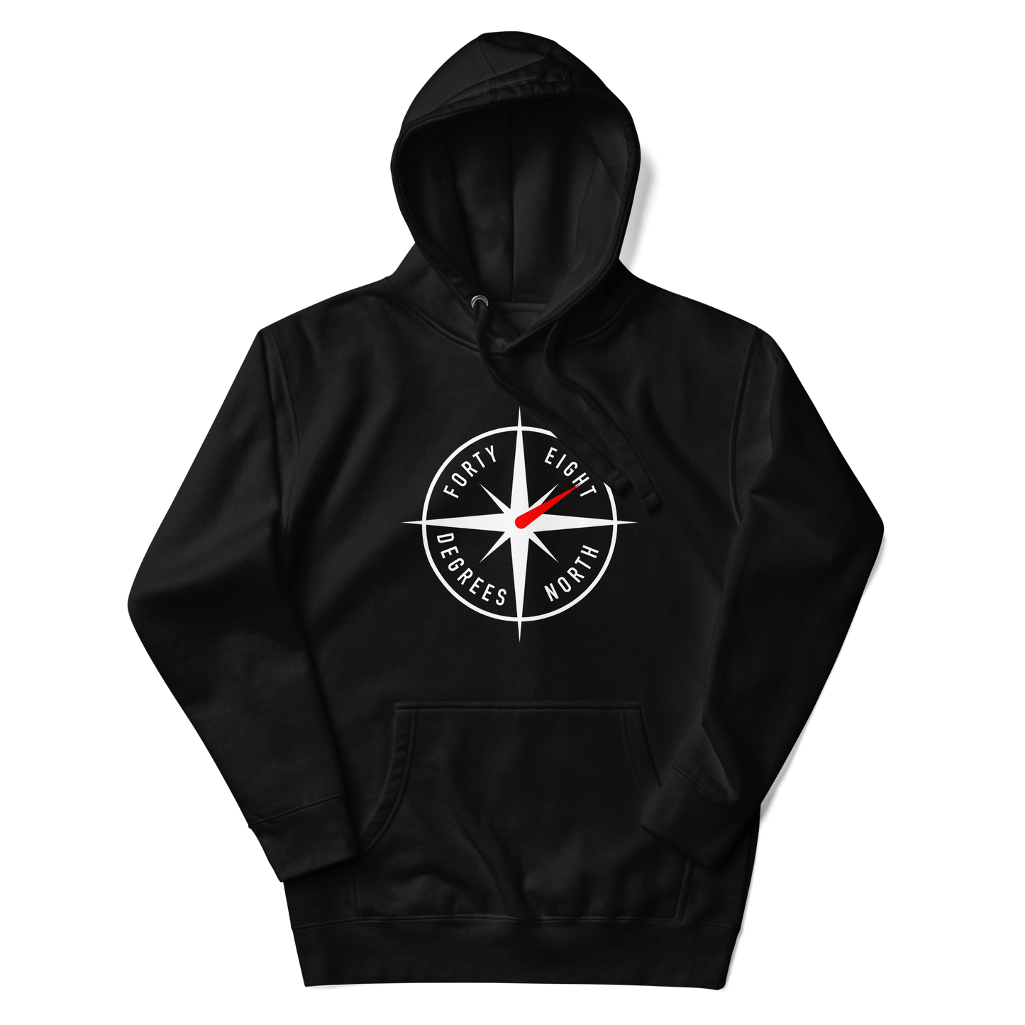 48ºN Compass Logo Hoodie