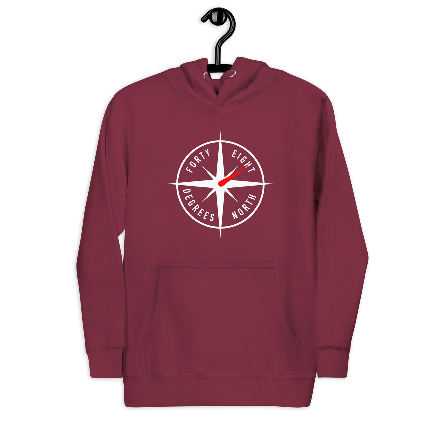 48ºN Compass Logo Hoodie