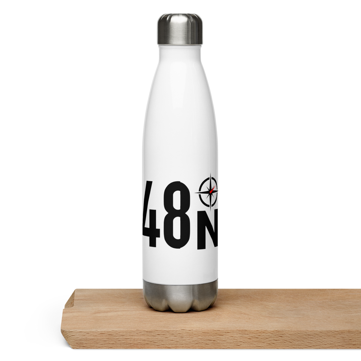 48ºN Logo Stainless Steel Water Bottle