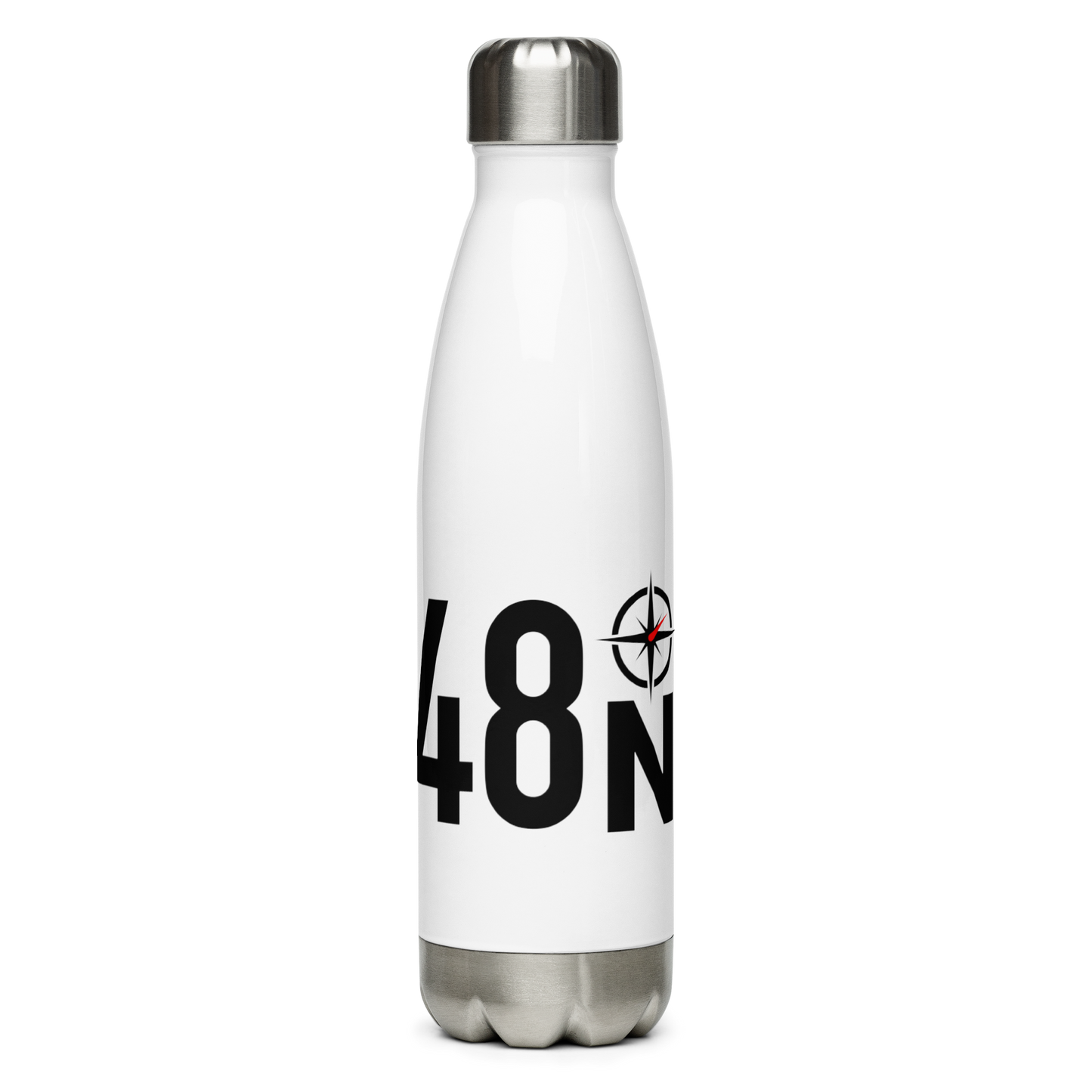 48ºN Logo Stainless Steel Water Bottle