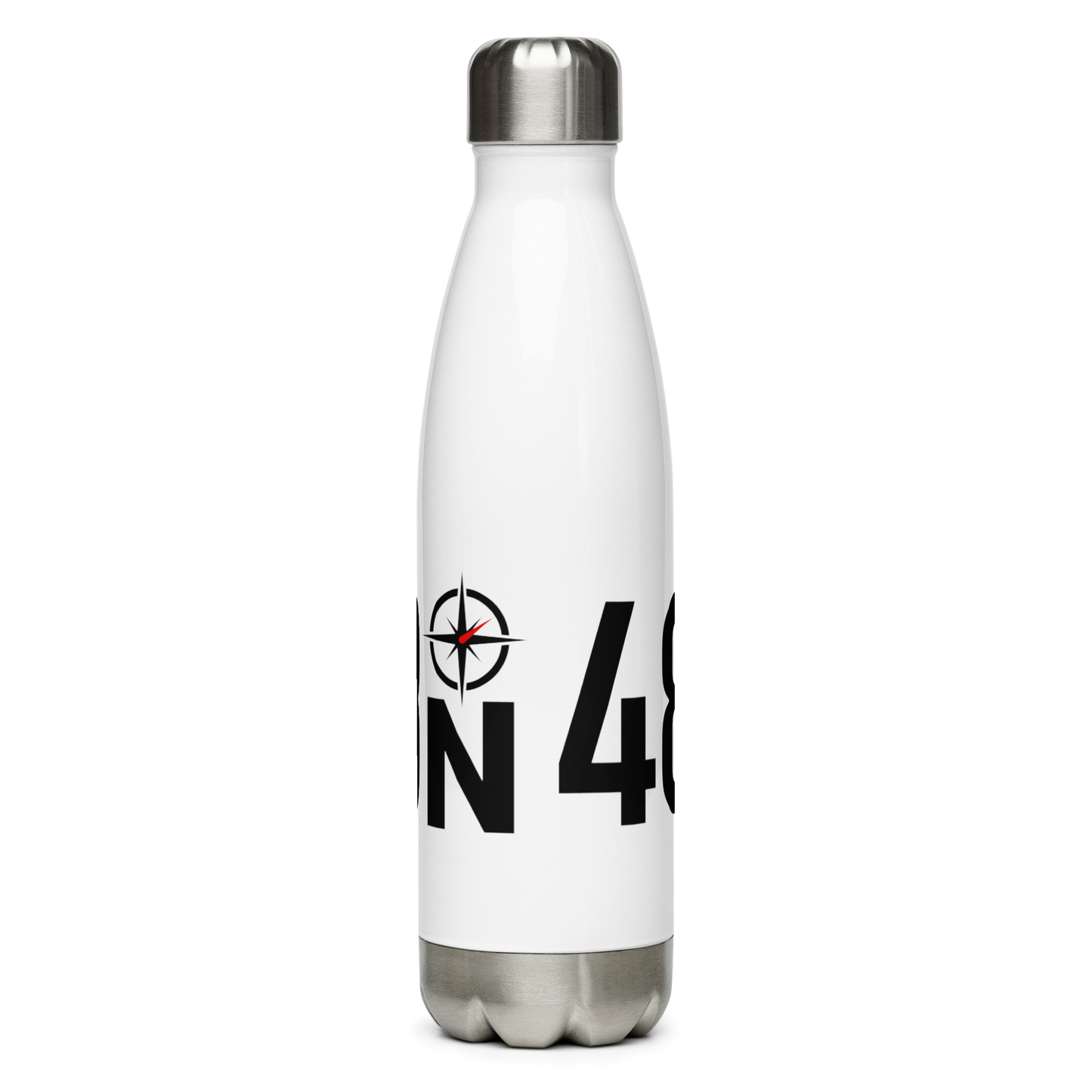 48ºN Logo Stainless Steel Water Bottle