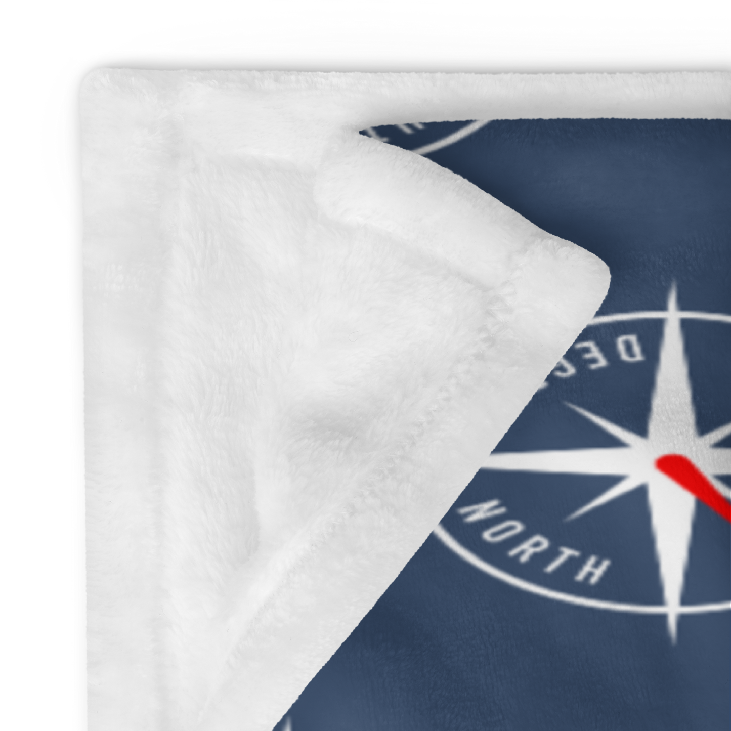 48ºN Compass Throw Blanket