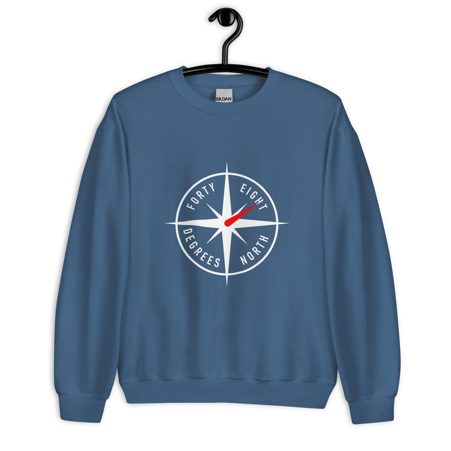 48ºN Compass Logo Crew Neck Sweatshirt