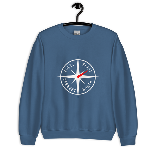 48ºN Compass Logo Crew Neck Sweatshirt