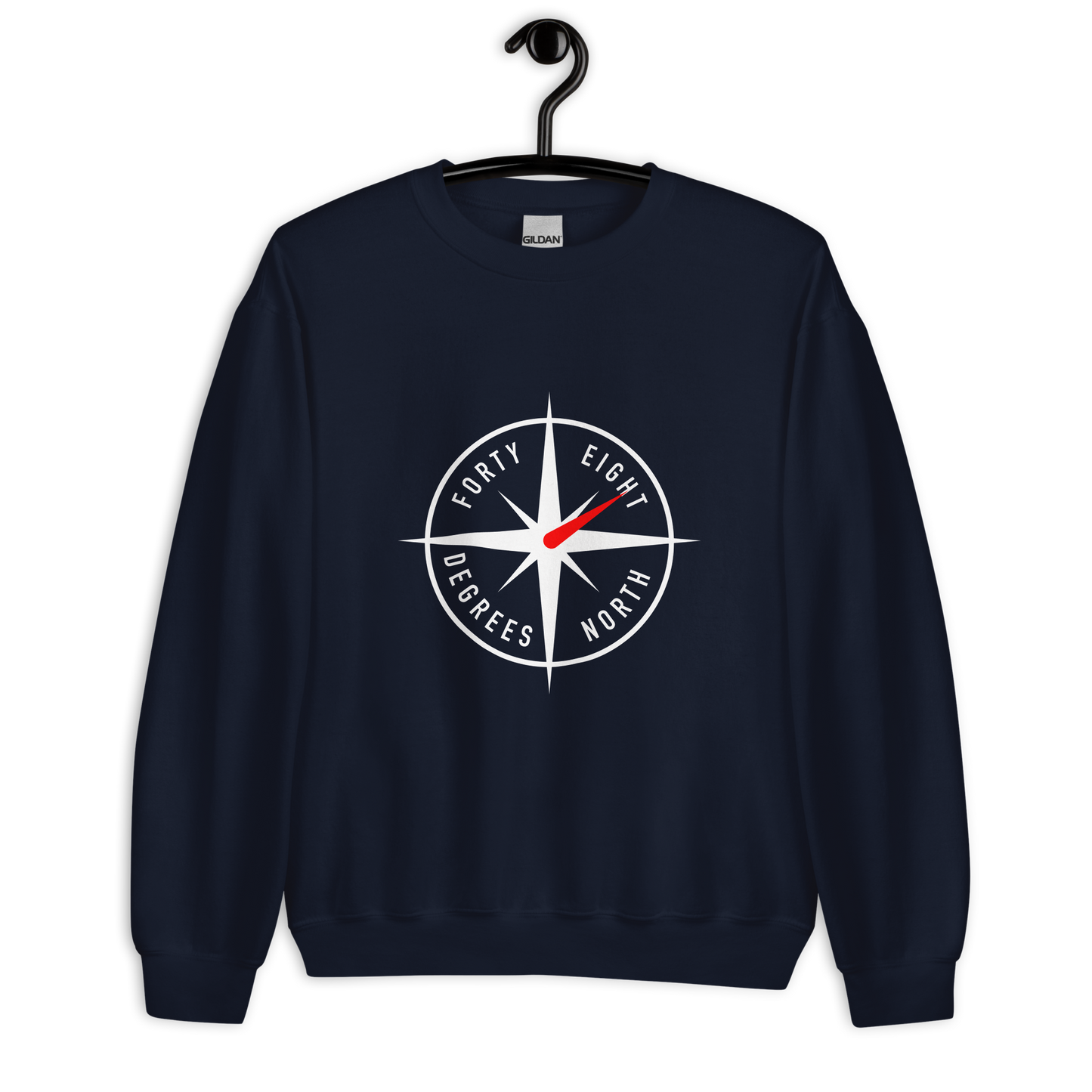 48ºN Compass Logo Crew Neck Sweatshirt