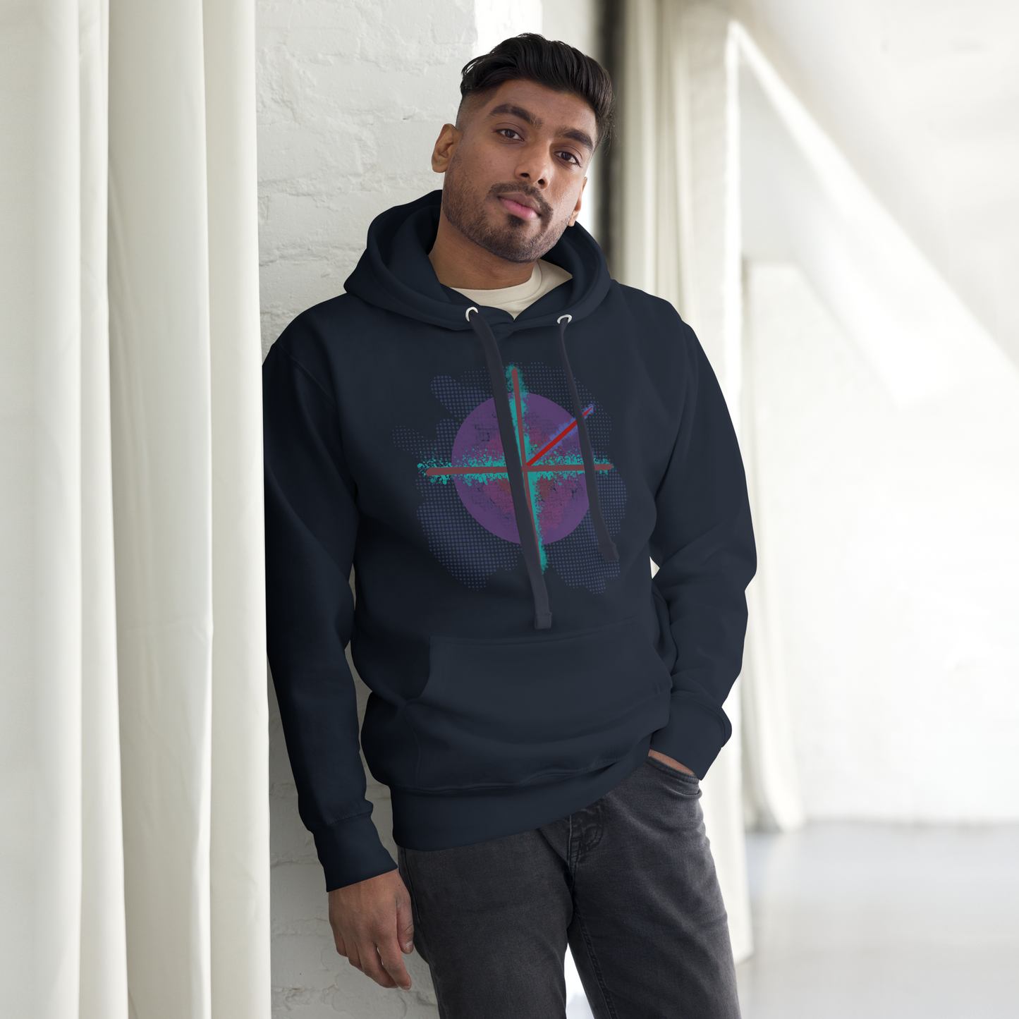 Comic Book Compass Logo Unisex Hoodie