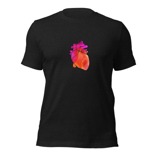 48°N Beating Heart Unisex t-shirt