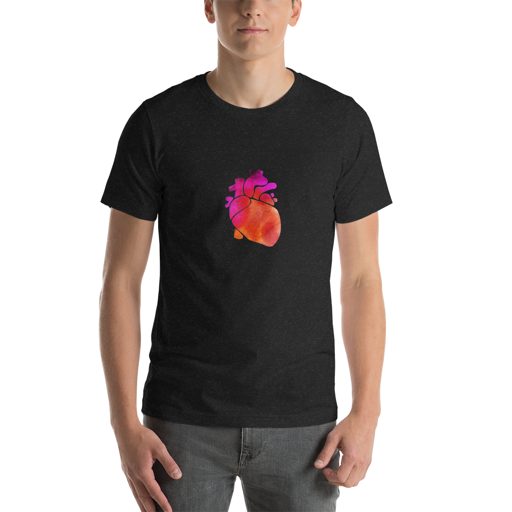 48°N Beating Heart Unisex t-shirt