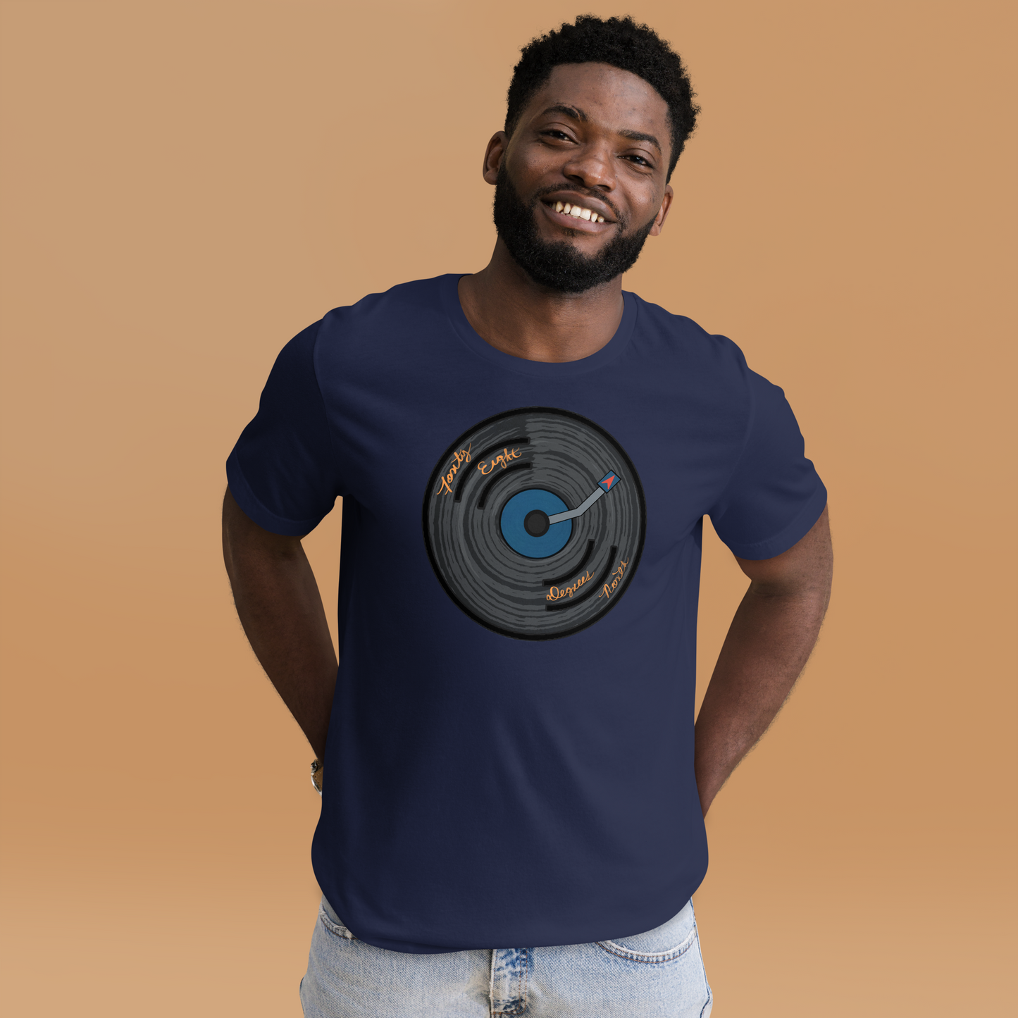 48ºN Vinyl Compass T-Shirt