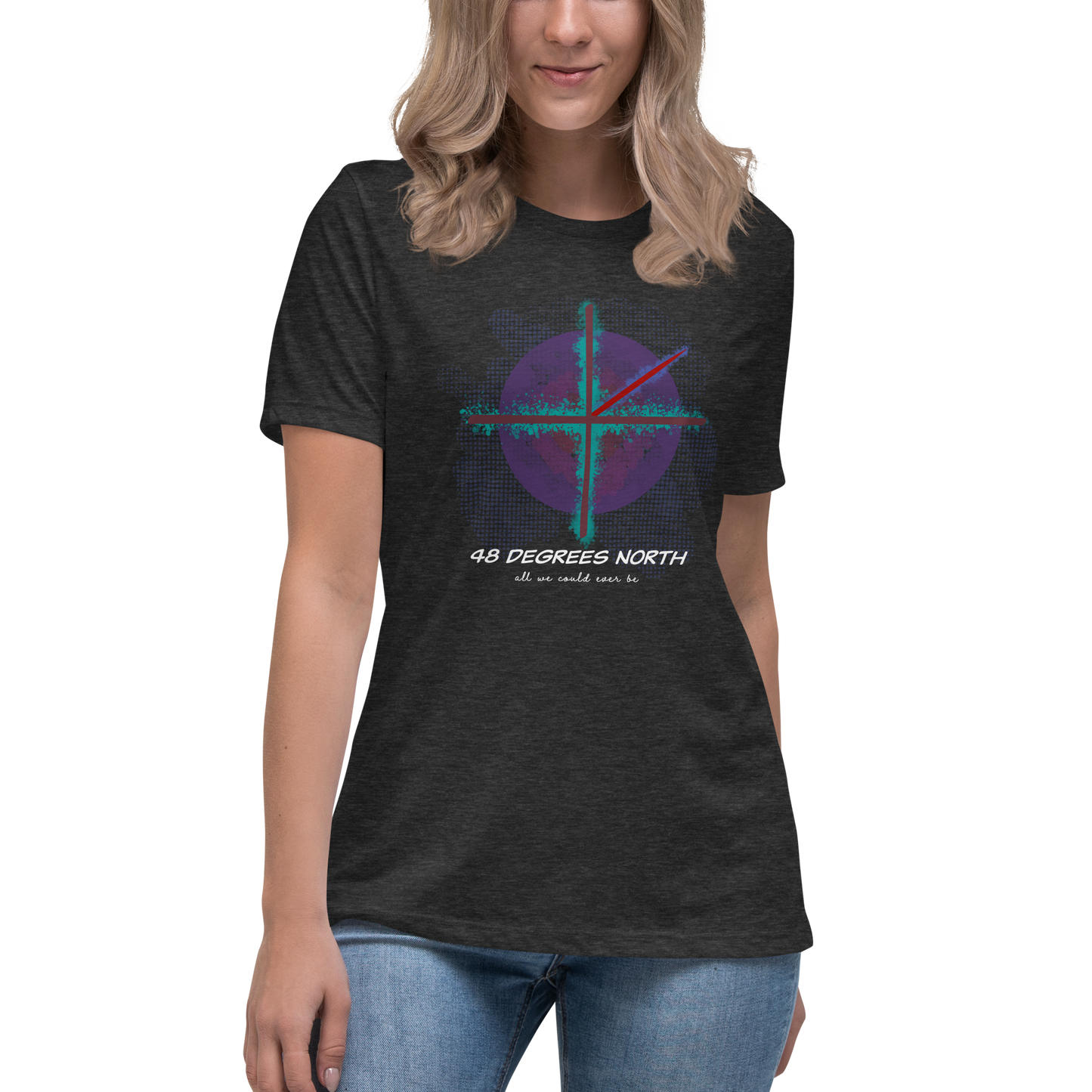 Plaid Dog Recording Commemorative Women's T-Shirt