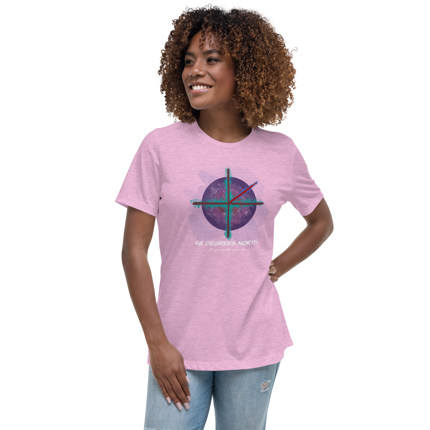 Plaid Dog Recording Commemorative Women's T-Shirt