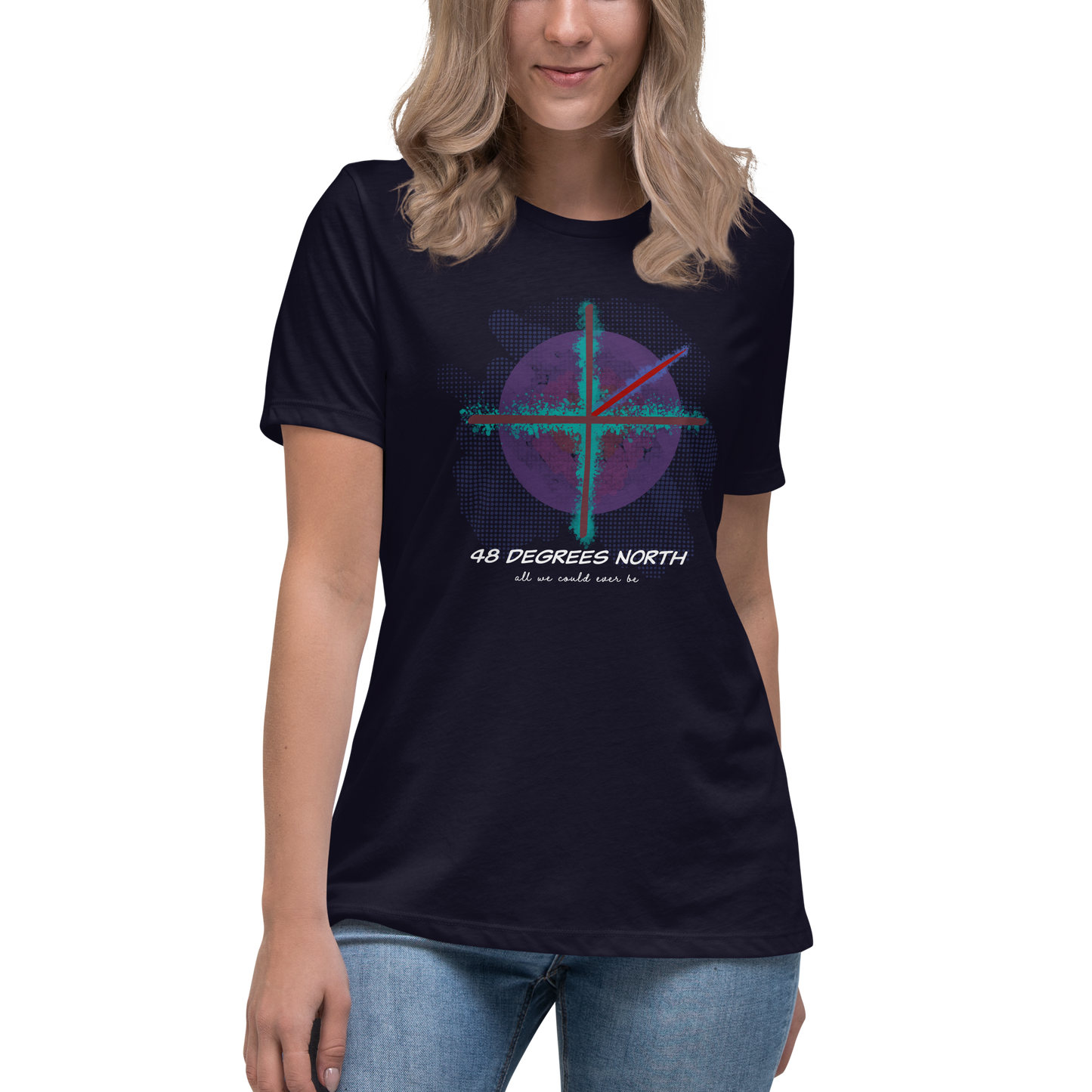 Plaid Dog Recording Commemorative Women's T-Shirt